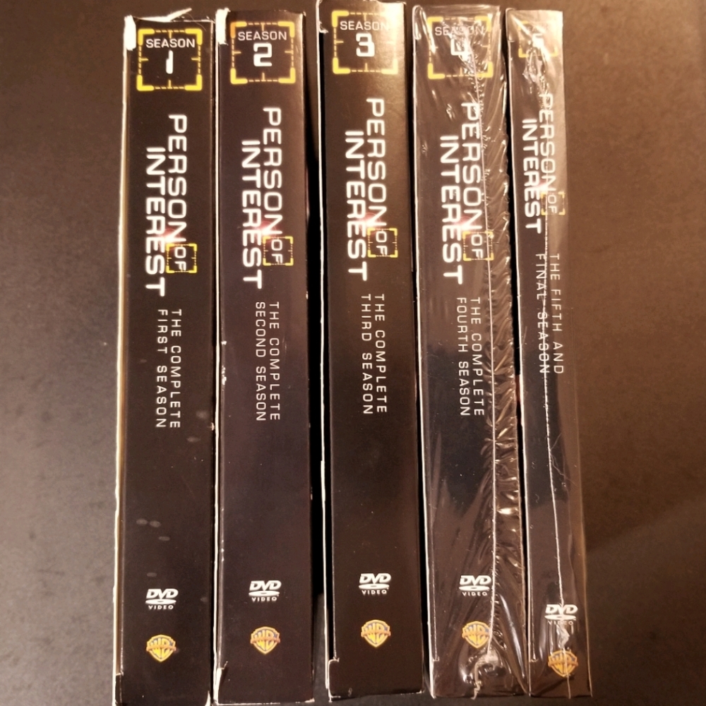Person of Interest - seasons 1 through 5 DVD